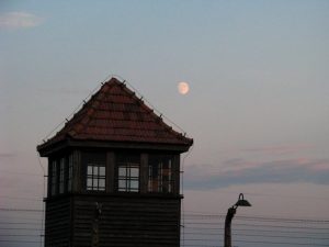 photo of Moon Over Birkenau (Auschwitz) courtesy of Carson Pue