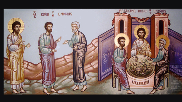 Road to Emmaus Icon