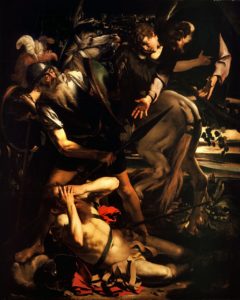 The Conversion of Saint Paul by Caravaggio (c._1600)