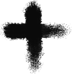 Ash Wednesday Cross of Ashes